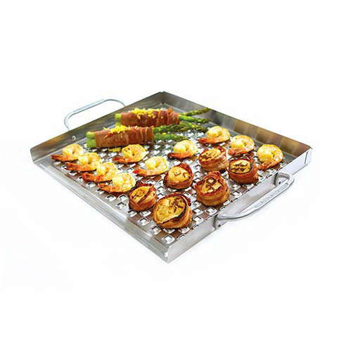 Противень перфорированный для гриля из нержавеющей стали (плоский) Broil King