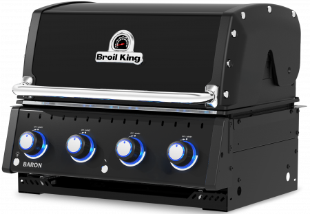 Гриль газовый Broil King BARON 420 BI встраиваемый SHADOW