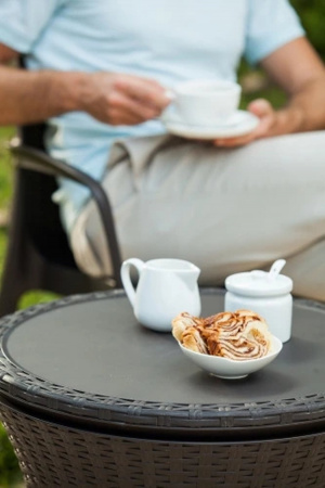 Стол Кул Бар Раттан (Cool bar rattan) коричневый
