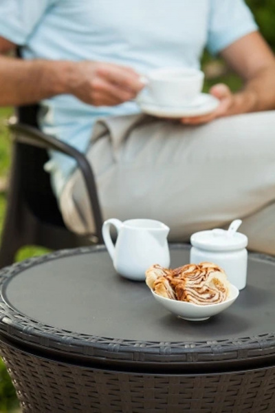 Стол Кул Бар Раттан (Cool bar rattan) коричневый