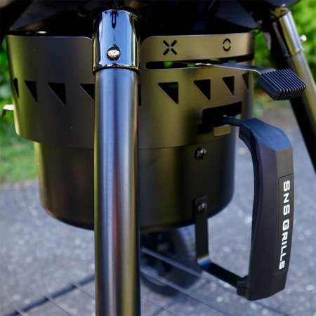 Угольный гриль SnS Kettle Black Edition, 57 см (с корзиной SNS Deluxe)