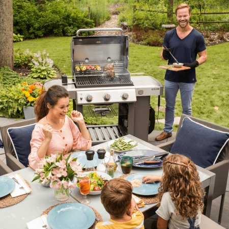 Газовый гриль Weber Genesis II E-310 GBS