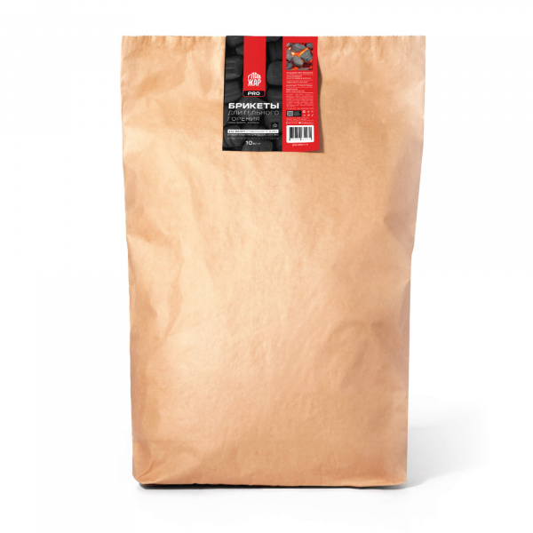Брикеты древесно-угольные "ГлавЖар" Подучешка - 10 кг