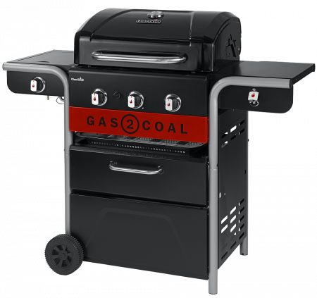 Угольный + Газовый гриль Char-Broil Gas2Coal Hybrid 3B