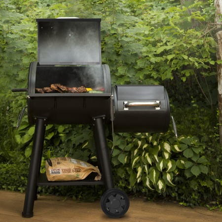 Угольный гриль коптильня Broil King Regal Offset 400