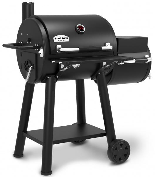 Угольный гриль коптильня Broil King Regal Offset 400