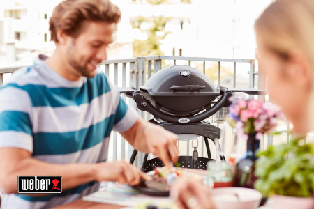 Газовый гриль Weber Q 1200 Black Line