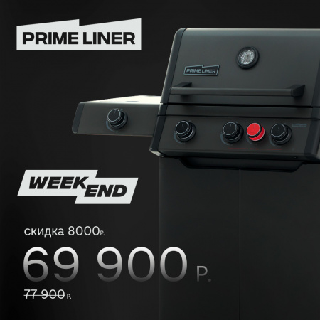 Газовый гриль PRIMELINER WEEKEND 3B