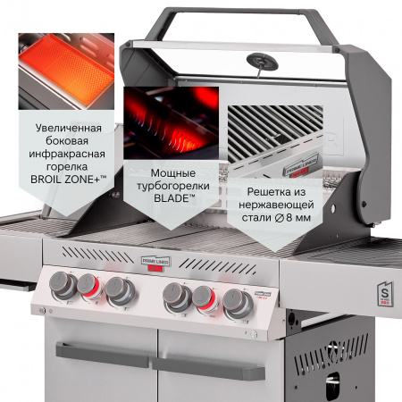 Газовый гриль PRIMELINER S4 class PRO