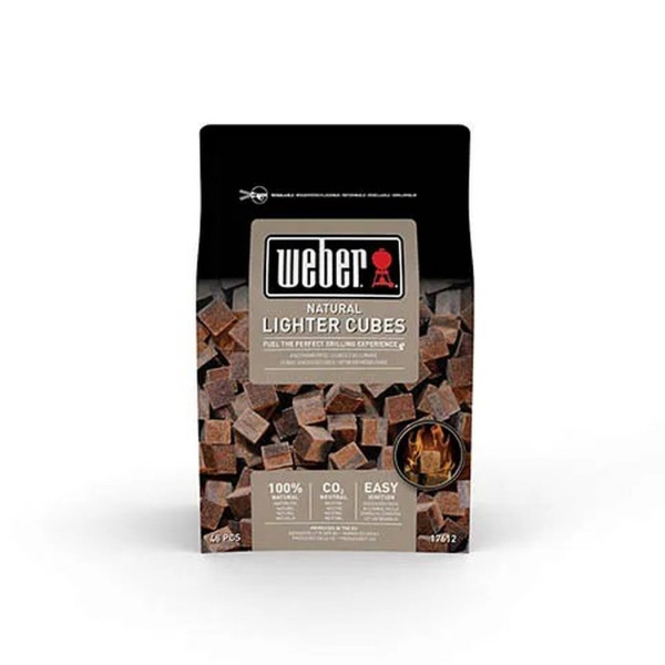 Кубики для розжига натуральные Weber