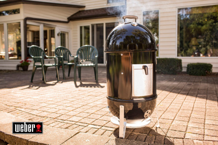 Угольный гриль коптильня Weber Smokey Mountain Cooker 47 см