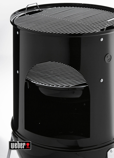 Угольный гриль коптильня Weber Smokey Mountain Cooker 47 см