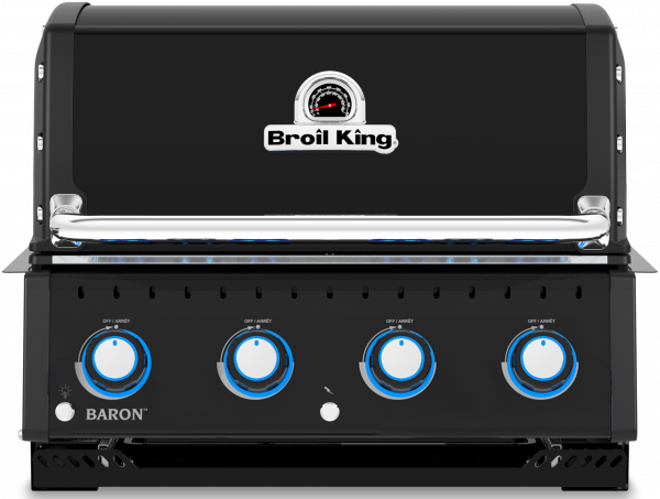Гриль газовый Broil King BARON 420 BI встраиваемый SHADOW