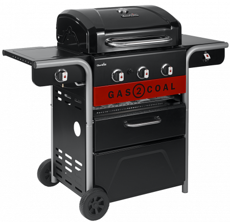 Угольный + Газовый гриль Char-Broil Gas2Coal Hybrid 3B